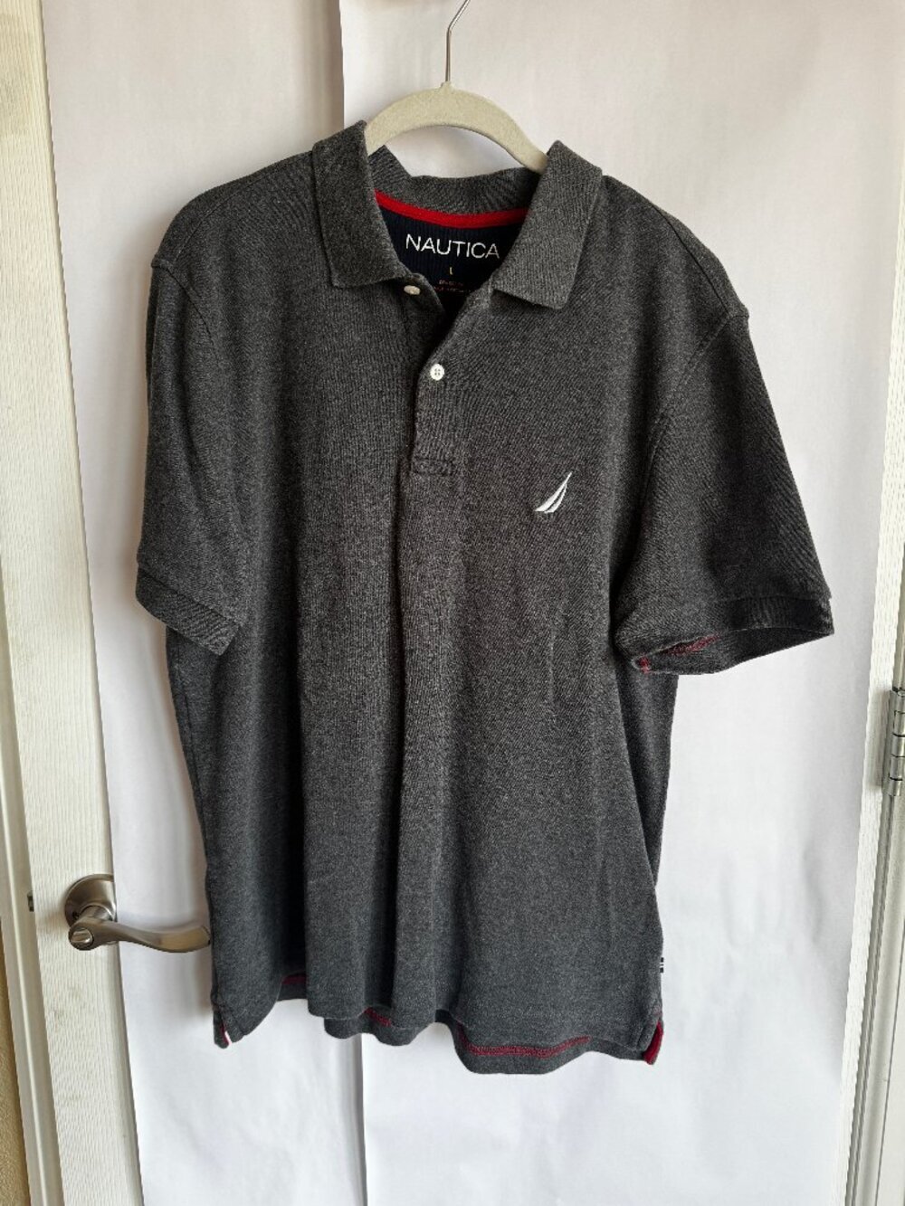 Nautica Navy Polo Shirt Men's Large